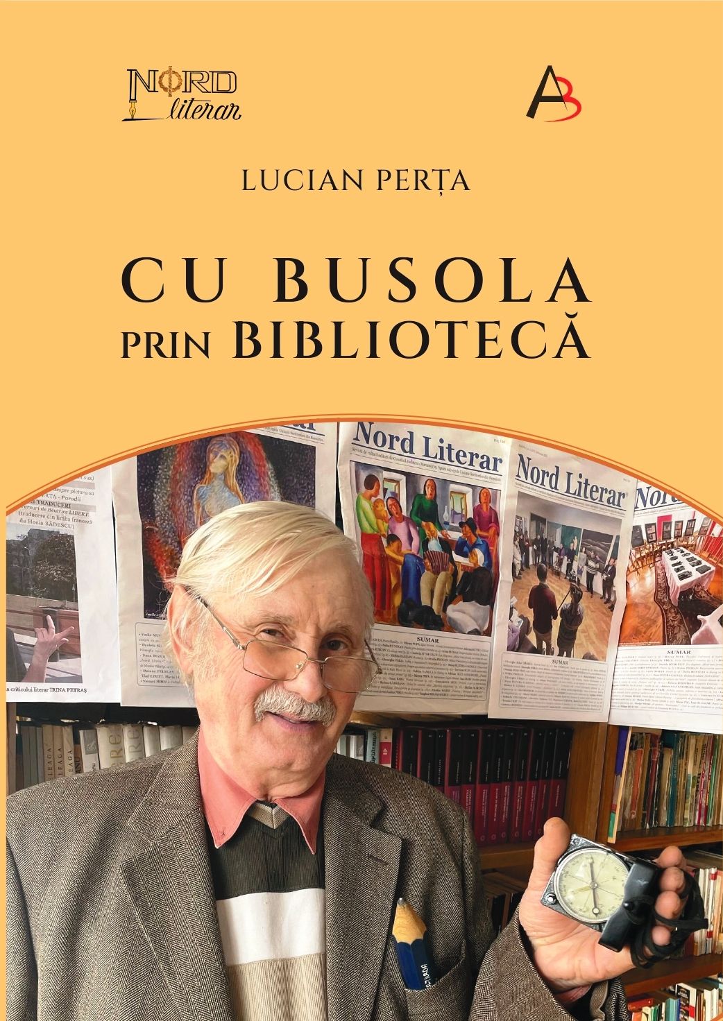 LUCIAN PERȚA CU BUSOLA PRIN BIBLIOTECĂ